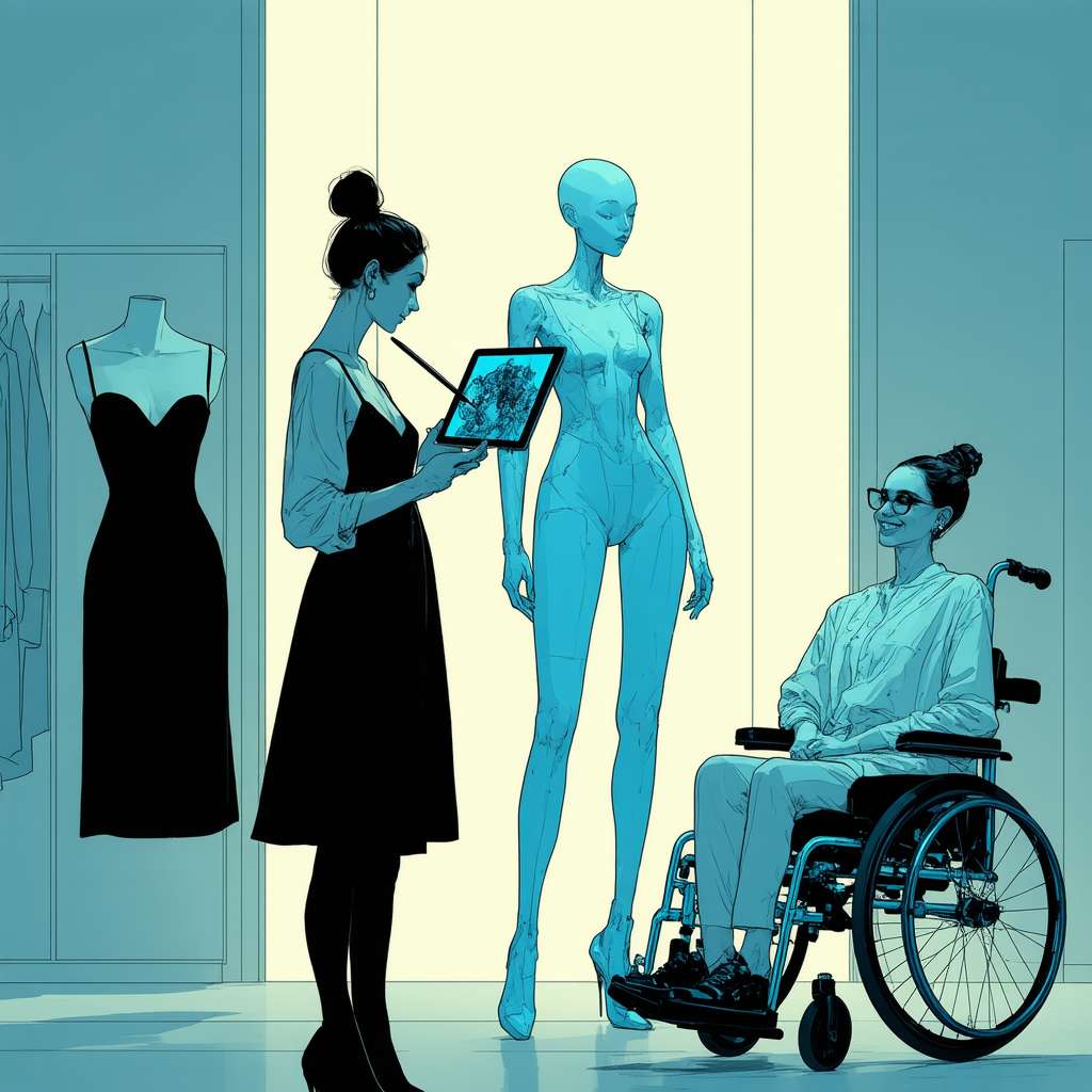 Come l’intelligenza artificiale sta rivoluzionando la moda inclusiva